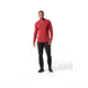 Smartwool Merino 1/4 Zip 150 Baselayer - Men's, Extra Large, Tibetan Red, SW016070A25-XL