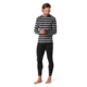 Smartwool Merino 150 Baselayer Long Sleeve - Mens, Iron Stripe, Small, SW016042D48-S