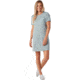 Smartwool Merino 150 Short Sleeve Dress - Womens, Wave Blue Stripe, Extra Small, SW015122D53-XS