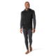 Smartwool Merino 250 Baselayer Hoodie - Mens, Black/Charcoal, Small, SW016359016-S