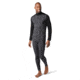 Smartwool Merino 250 Baselayer Pattern 1/4 Zip - Mens, Black Bryan Iguchi Mountains, Large, SW016357F21-L