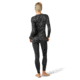 Smartwool Merino 250 Baselayer Pattern Crew - Womens, Black Digital Snowflake, Extra Large, SW016371E36-XL