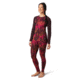 Smartwool Merino 250 Baselayer Pattern Crew - Womens, Woodsmoke Forest Scape, Large, SW016371E44-L