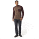 Smartwool Merino 250 Pocket Crew - Mens, Bourbon Tick Stitch, Medium, SW016084C12-M