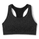 Smartwool Merino Seamless Racerback Bra - Womens, Black, Extra Small, SW016155001-XS