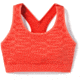 Smartwool Merino Seamless Racerback Bra - Womens, Habanero, Large, SW016155A15-L
