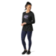 Smartwool Merino Sport 150 Alpine Tree Line Long Sleeve Graphic Tee - Womens, Black, Extra Small, SW016333001-XS