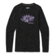 Smartwool Merino Sport 150 Alpine Tree Line Long Sleeve Graphic Tee - Womens, Black, Extra Small, SW016333001-XS