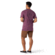 Smartwool Merino Sport 150 Go Far, Feel Good Spokes Short Sleeve Graphic Tee - Mens, Argyle Purple Heather, Large, SW016731J46L