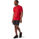 Smartwool Merino Sport 150 Hidden Pocket Tee - Mens, Chili Pepper Heather, Large, SW000371B95-L