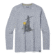 Smartwool Merino Sport 150 Long Sleeve Tunnel Views Graphic Tee - Mens, Light Gray Heather, Small, SW016293545-S