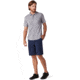 Smartwool Merino Sport 150 Short Sleeve Button Down - Mens, Light Gray Heather, Medium, SW016203545-M