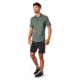 Smartwool Merino Sport 150 Short Sleeve Button Down - Mens, Sage Heather, Small, SW016203F72S