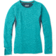 Smartwool Merino Sport 250 Long Sleeve Crew - Womens, Peacock Heather, Medium, SW019250B78-M