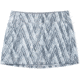 Smartwool Merino Sport Lined Skirt - Womens, Barely Blue Zig Zag Print, Large, SW016217D81-L
