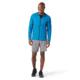 Smartwool Merino Sport Ultra Light Hoodie - Mens, Light Neptune Blue, Large, SW016561J44L