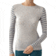 Smartwool Midweight Pattern Crew - Women's-Deep Purple Stripe-Large