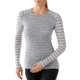 Smartwool NTS Mid 250 Crew - Women's-Pattern Silver/Natural-Medium