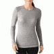 Smartwool NTS Mid 250 Crew - Womens-Pattern Natural/Light Gray Heather-Large
