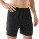 Smartwool PhD Long Run Short - Men's-Black-Small