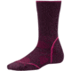 Smartwool PhD Outdoor Light Crew Sock - Womens-Aubergine-Large