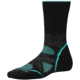 Smartwool PhD Outdoor Light Crew Sock - Womens-Charcoal-Small