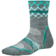 PhD Outdoor Light Mid Crew Sock - Womens-Light Grey-Small