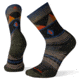 Smartwool PhD Outdoor Light Pattern Crew Socks - Mens, Black, Large, SW001252001-L