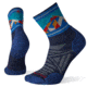 Smartwool PhD Outdoor Light Pattern Mid Crew Socks - Mens, Deep Navy, Extra Large, SW001250092-XL