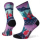 Smartwool PhD Outdoor Light Print Crew Socks - Womens, Oasis, Medium, SW001227D13-M