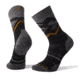 Smartwool PhD Outdoor Medium Pattern Crew Socks - Mens, Black Heather, Medium, SW001151A52-M