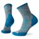 Smartwool PhD Run Cold Weather Mid Crew Socks - Womens, Lunar Gray, Medium, SW001371E47-M