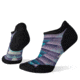 Smartwool PhD Run Light Elite Chevron Print Micro Socks - Womens, Wave Blue, Large, SW001233D24-L