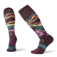 Smartwool PhD Ski Medium Pattern Socks - Womens, Bordeaux, Medium, SW003992590-M