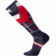 Smartwool PhD Slopestyle Light Elite Plaid Sock - Men's-Navy-X-Large