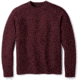 Smartwool Ripple Ridge Crew Sweater - Mens, Tibetan Red Heather/Charcoal Heather, Extra Large, SW000297A78