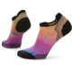 Smartwool Run Zero Cushion Ombre Print Low Ankle Socks - Womens, 823 Tandoori Orange, Large, SW001670823L