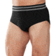 Seamless Brief - Mens -X-Large-Black