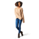 Smartwool Shadow Pine Cable V-Neck Sweater - Womens, Camel Heather, Large, SW016394D99-L