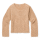 Smartwool Shadow Pine Cable V-Neck Sweater - Womens, Camel Heather, Large, SW016394D99-L