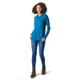 Smartwool Shadow Pine Hoodie Sweater - Womens, Alpine Blue Heather/Ocean Abyss Heather Marl, Small, SW016397E79-S