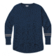 Smartwool Shadow Pine Pullover Sweater - Womens, Alpine Blue Heather, Medium, SW016396B26-M