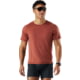 Smartwool Active Ultralite Short Sleeve - Men's, Burnt Sienna, Extra Large, SW016544Q5810XL000