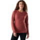 Smartwool Classic All-Season Merino Base Layer Crew - Women's, Burnt Sienna, Small, SW016912Q58100S000