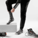 Smartwool Hike Light Cushion Mountain Range Crew Socks