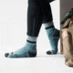 Smartwool Hike Light Cushion Striped Mid Crew Socks - Mens