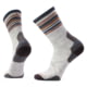 Smartwool Hike Light Cushion Striped Mid Crew Socks - Men's, Taupe-Natural Marl, Extra Large, SW003132G2610XL000