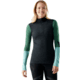 Smartwool Intraknit Thermal Merino Base Layer Colorblock 1/4 Zip - Womens