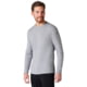 Smartwool Merino 250 Baselayer Crew - Men's, Light Gray Heather, Medium, SW016349545M