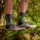 Smartwool Trail Run Targeted Cushion Neature Print Crew Socks